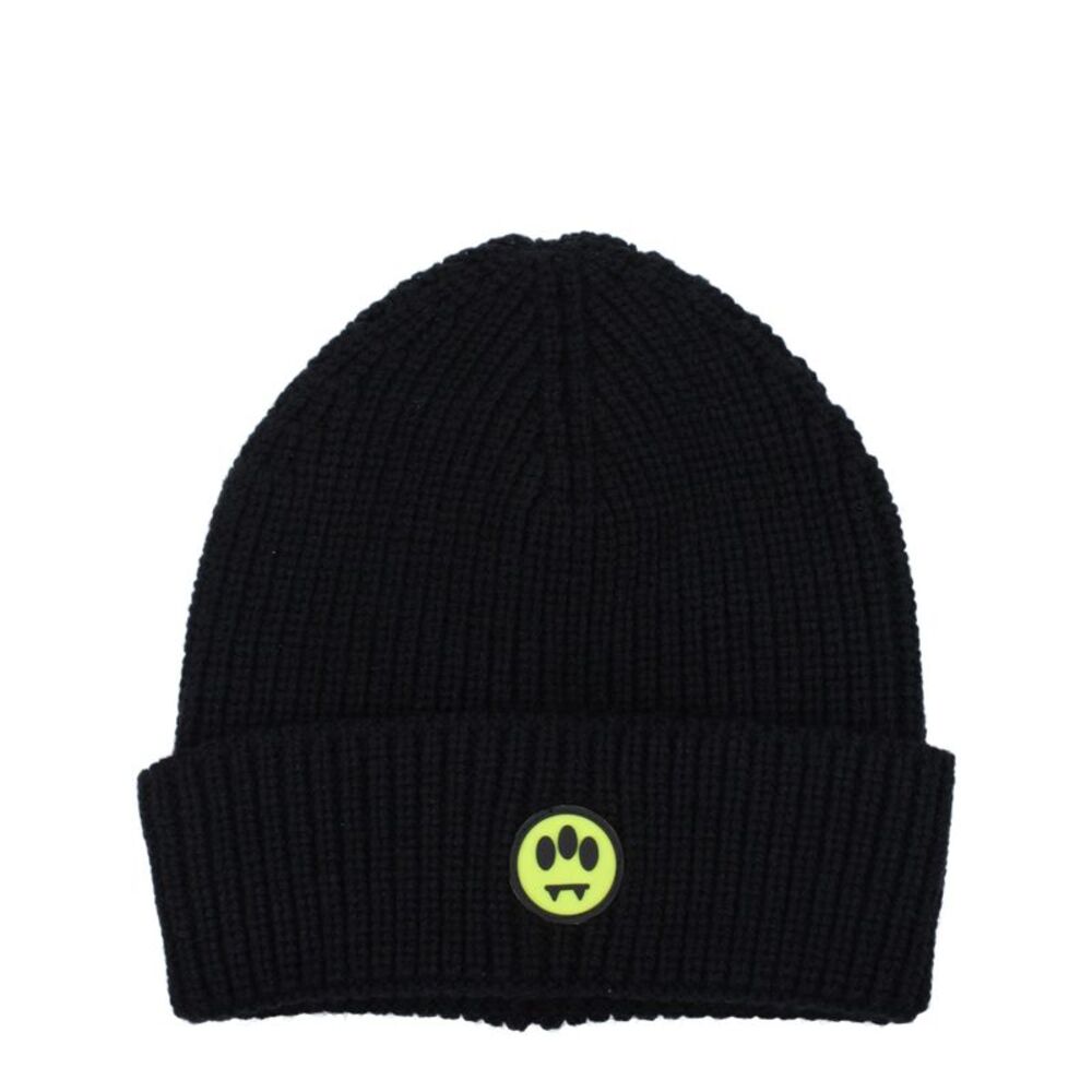 Barrow Black Wool Men's Beanie